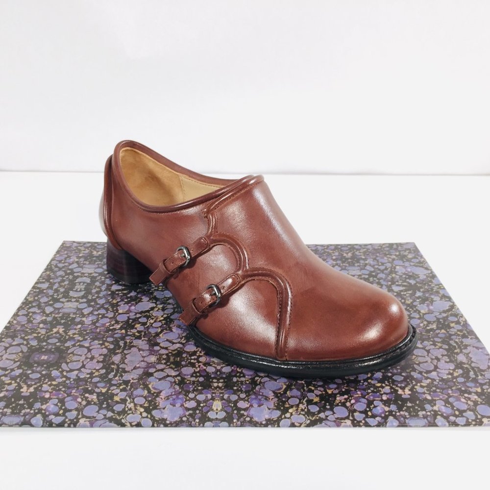APLOMB: Oxford Double Buckle shoe